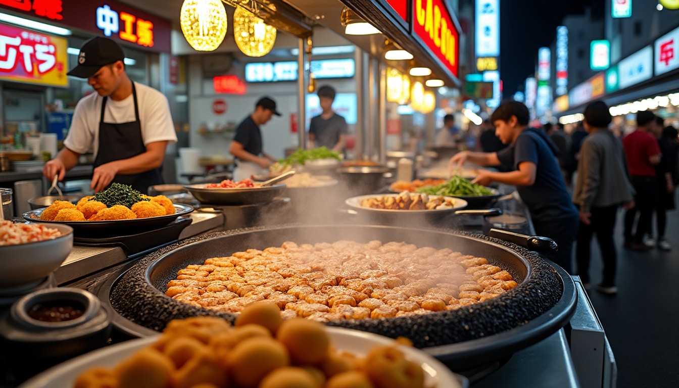 explore the vibrant daily life in osaka, where traditional culture meets bustling modernity. discover local cuisine, unique neighborhoods, and the warm hospitality of its residents. immerse yourself in the energetic cityscape filled with street markets, historical sites, and lively entertainment.