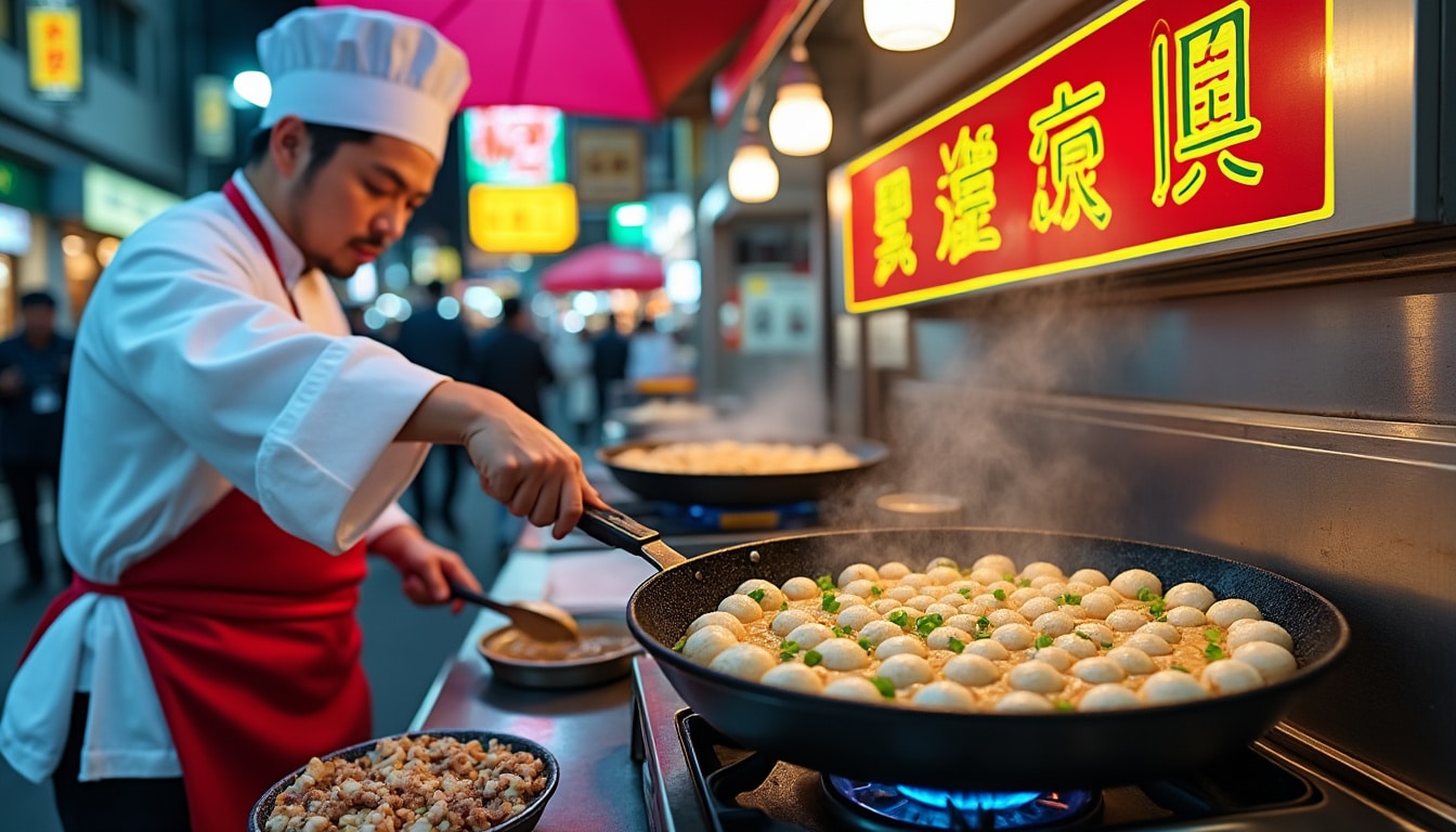 discover the culinary delights of osaka, japan's vibrant food capital! explore famous dishes like takoyaki, okonomiyaki, and kushikatsu, and indulge in the unique flavors and cultural heritage that make osaka a must-visit destination for food lovers.