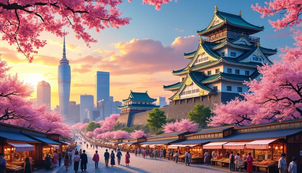 explore the rich and diverse history of osaka, a city that has evolved from a vital trading port to a vibrant cultural hub. discover its historical landmarks, influential events, and the unique blend of tradition and modernity that defines osaka today.