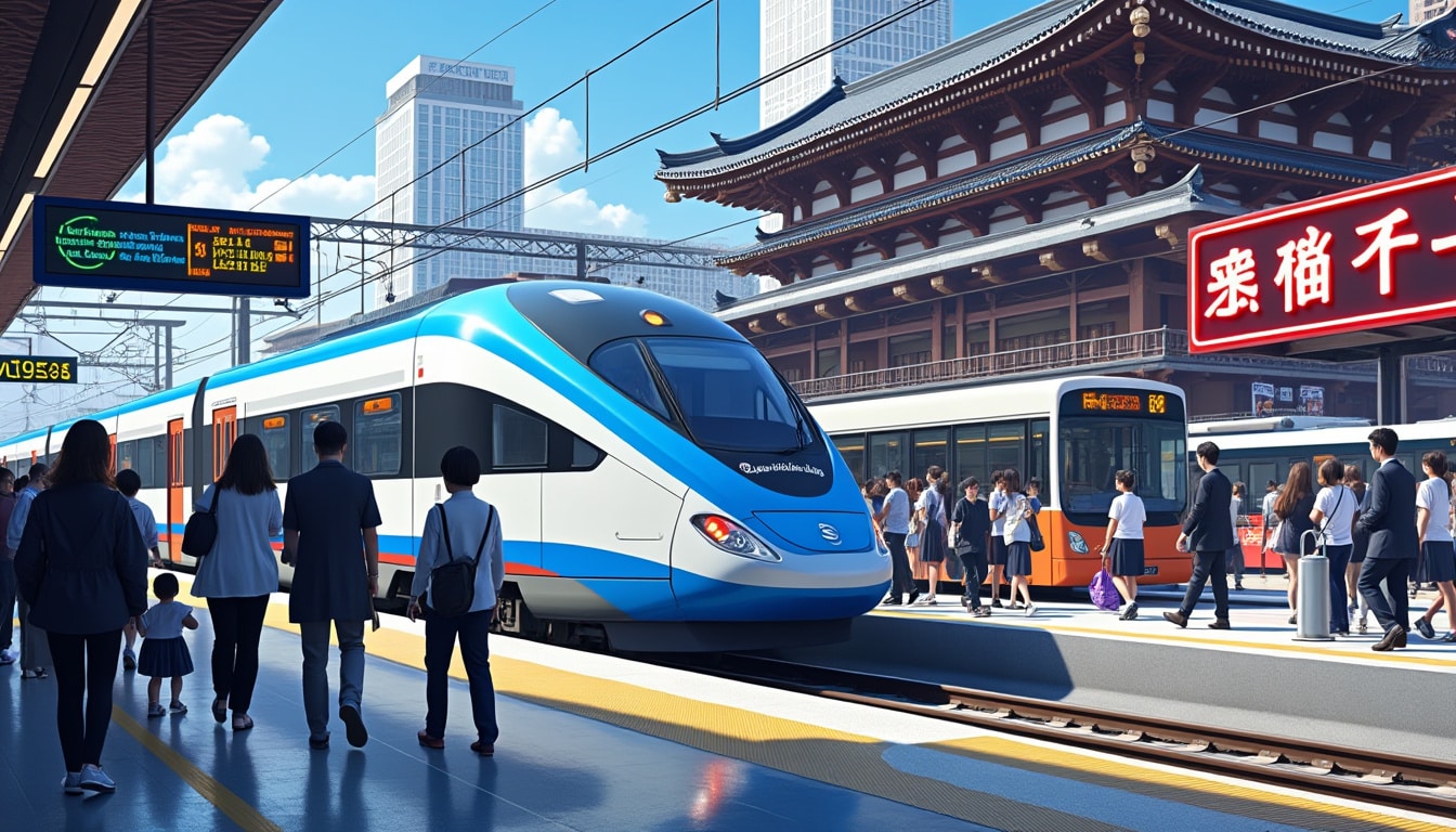 explore the efficient public transport system in osaka, japan, and learn about various payment options, including ic cards and mobile payments, to navigate the city effortlessly.