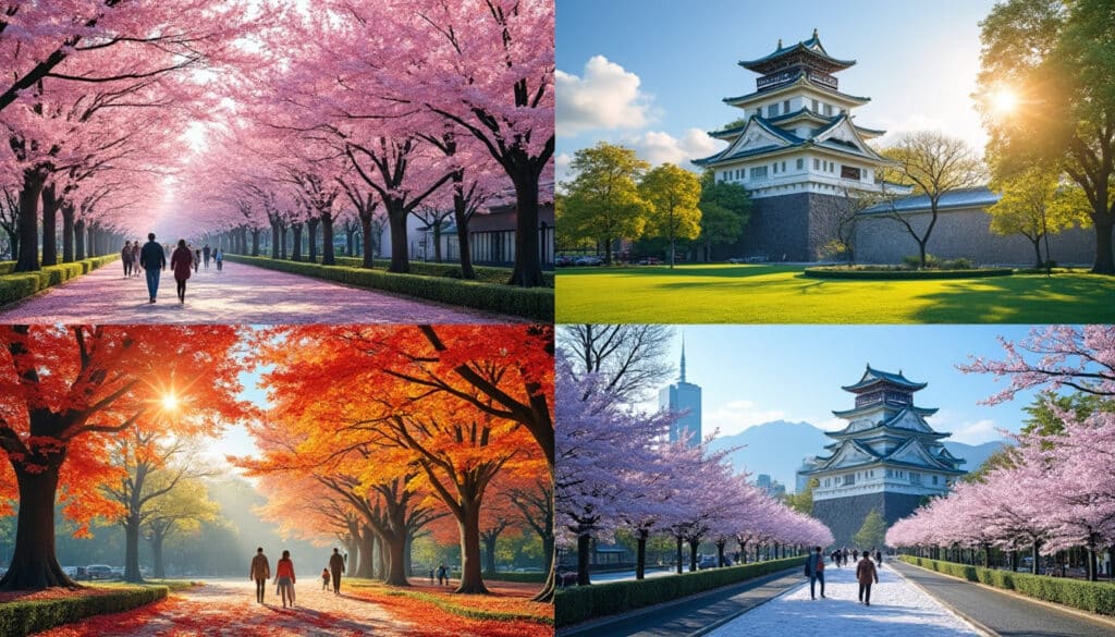 discover the enchanting seasons in osaka, where every time of year brings its own unique charm and experiences. from cherry blossoms in spring to vibrant autumn leaves, explore the best activities, cultural events, and local delights that make osaka a year-round destination.