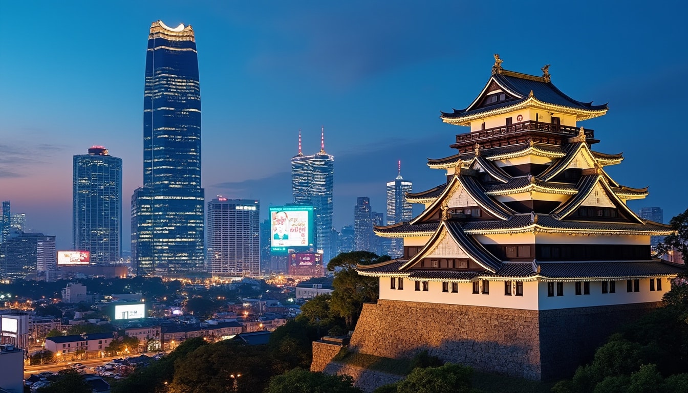 explore the vibrant essence of osaka through its stunning visuals, aromatic street foods, and the rich textures of its cultural experiences. discover how this dynamic city captivates the senses with its breathtaking landscapes, tantalizing scents of local delicacies, and the warm embrace of its friendly atmosphere.