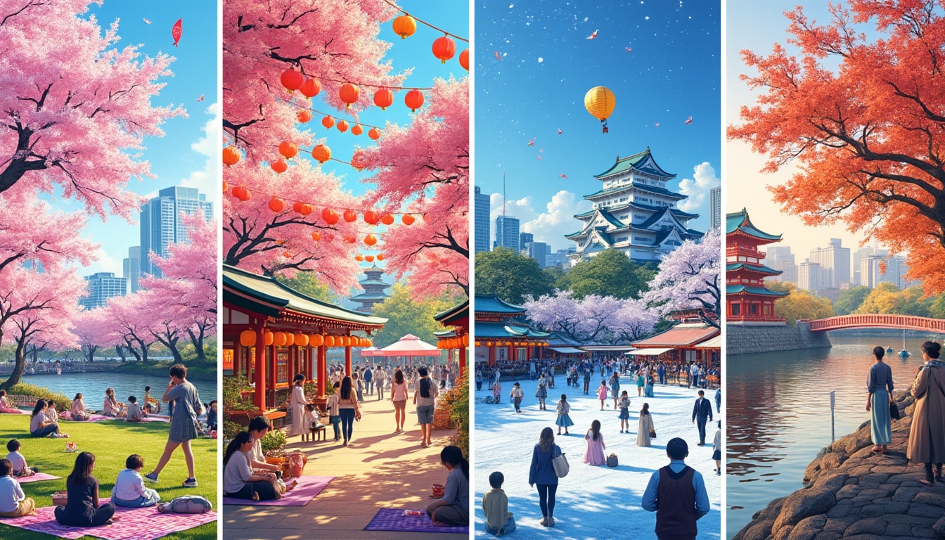discover the ultimate guide to exploring osaka throughout the year! from vibrant festivals in spring to cozy winter attractions, learn what to do in osaka by season and month for an unforgettable experience.